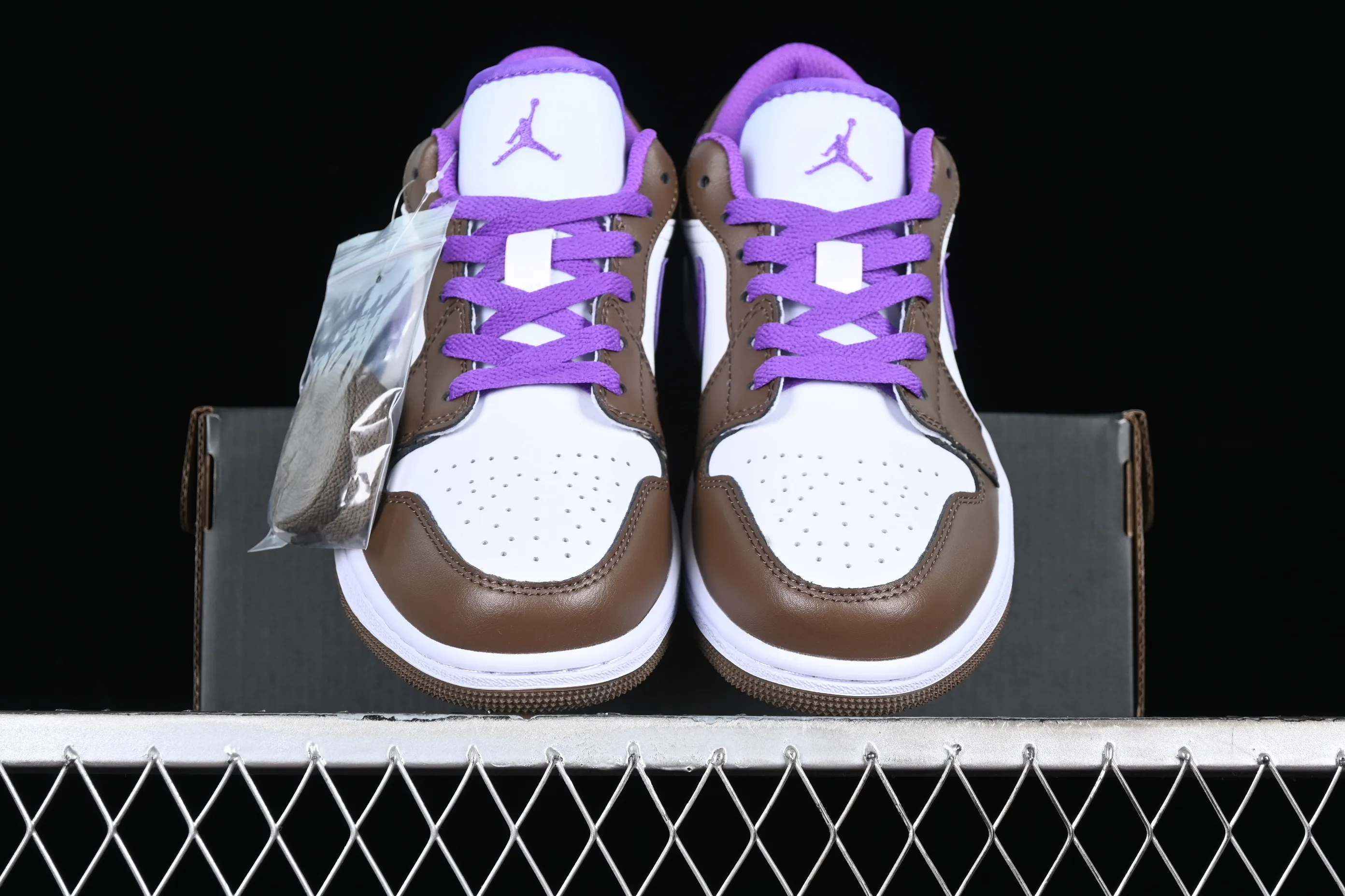 All categories Air Jordan Jordan series basketball shoes Air Jordan 1 Low Z version Air Jordan 1 Low "Palomino" AJ1 Joe 1 Mocha Purple Low-top cultural basketball shoes 553560-215